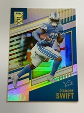 2022 Panini Donruss Elite Football #22 - D'Andre Swift - Detroit Lions