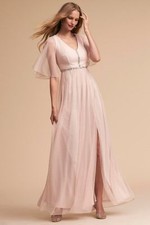 NWT BHLDN BLUSH RIVOLI DRESS- SIZE 8