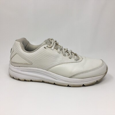 Brooks Addiction Walker 2 Walking Shoes Sneakers Womens Size 9.5 Beige Leather