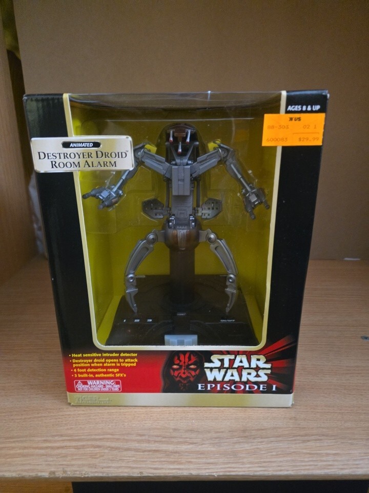 スターウォーズ　エピソード1　デストロイヤー・ドロイド　ルームアラーム ✴︎STARWARS EP-1 デストロイヤー・ドロイド・ルームアラーム