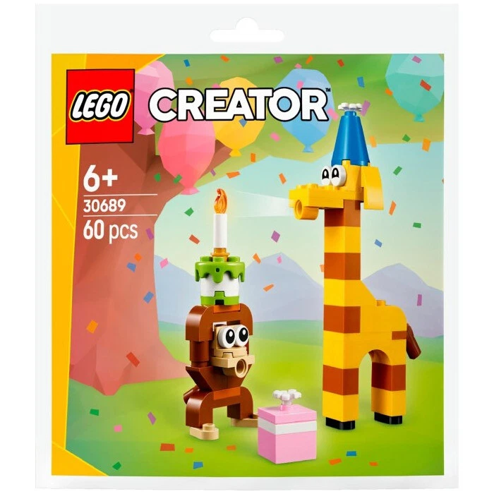 LEGO Creator Birthday Party Animals Paper Bag 30689 (SEALED)
