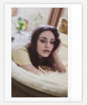 Art goth model Heather Instax Wide Instant Film Print