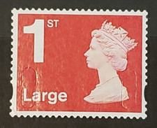 GB 2013 1st Large "Royal Mail" in Wavy Lines With Two Oval Slits Sc#2801 MNG