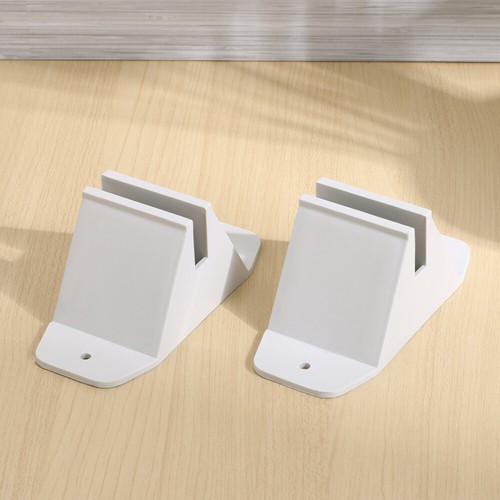 2pcs Wear-resistant Divider Stand Screen Base, Divider Bracket Screen Clips Home - Photo 3/11