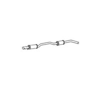 Klarius RR325Q Auspuff MittelstüCk Mgzt 2.5 160PS 180PS EST 01-05
