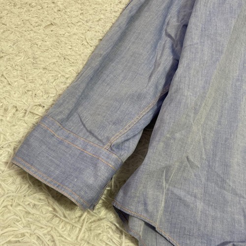 Enricocoveri Long Sleeve Shirt Light Blue Ll Refreshing Simple - Picture 4 of 9