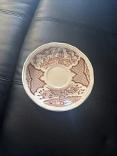 Vintage Fair Winds China Saucer Staffordshire England Alfred Meakin