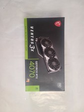 MSI GeForce RTX 4070 VENTUS 3X  BOX ONLY 