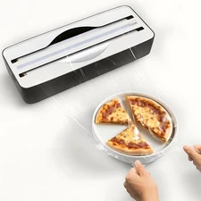 StoraRoll Wrap Dispenser 2-in-1, Drawer Organizer for Foil, Plastic Wrap, Par...