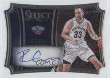 2014-15 Panini Select Die-Cut 37/40 Ryan Anderson #23 Auto w5c