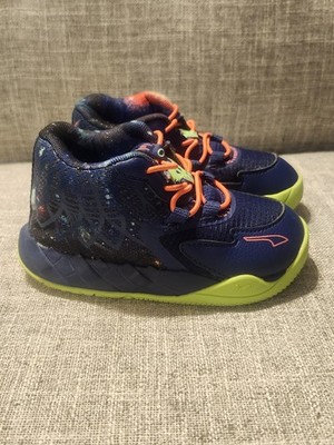 PUMA MB 1 GALAXY AC MELO Basketball Shoes Toddler Kids Sneakers Size 8C KIDS