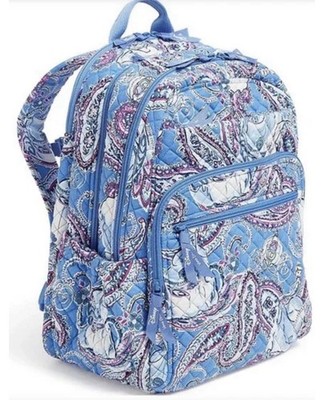 Vera Bradley Disney Cinderella Paisley XL Quilted Campus Backpack NWT Vera Bradley Disney Cinderella Paisley Friends Campus  main image 2