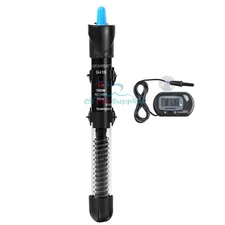 Aquarium Heater 25-300W Adjustable Fish Tank Heater with Digital Thermometer