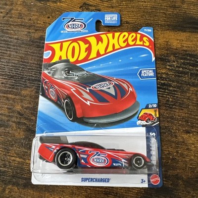 Hot Wheels SUPERVHARGED#77/250 DRAG RACERS #2/10(KEEPER) Decent Card    