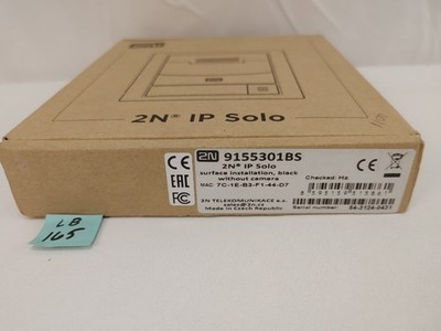 2N IP Solo 9155301BS Surface mount without Camera, Black (NEW)