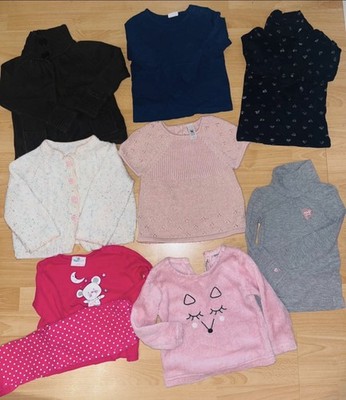 Kleidungspaket / Mädchen Größe 92   9 Teile Set