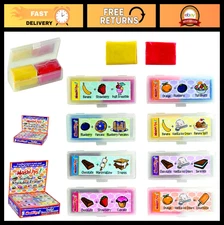 Scented Erasers for Kids - Pack of 24, Fun Mash Ups, School Supplies, Party Favo