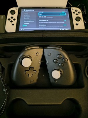 Nintendo Switch OLED, Dock, Joy Cons, NYXI Wireless, Carrying/Travel Cases