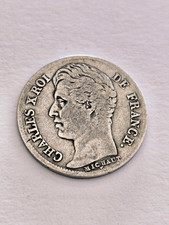 Demi Franc Charles X 1827 A Paris
