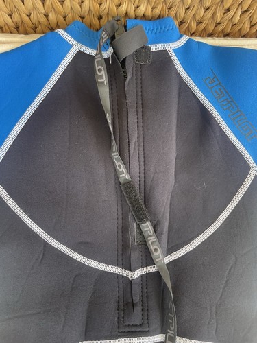 Jet Pilot “The Cause” 2mm Kids Size M Wet/Dry Suit Black/Blue Surf Swim Beach - Picture 10 of 18