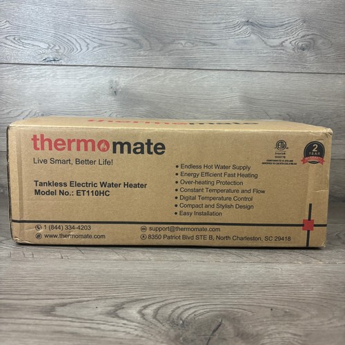 ThermoMate Tankless Electric Water Heater 11kW 240 Voltm, On Demand Instant Hot - Picture 14 of 20