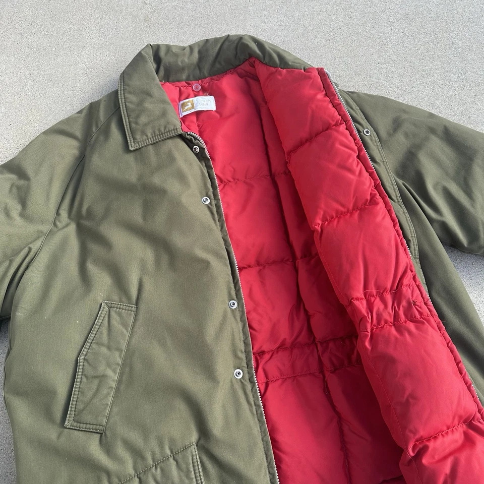 Chaqueta Parka Hirsch Weis XL Años 60 Caza Leñador Granja De Colección Foto 4 de 4