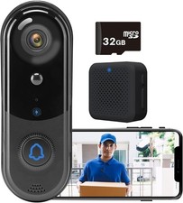 🔔 Kocusu Smart Doorbell Camera 1080P Wireless