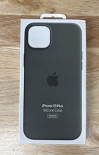 GENUINE Apple Silicone Magsafe Case For iPhone 15 Plus  14 Plus - Cypress Green
