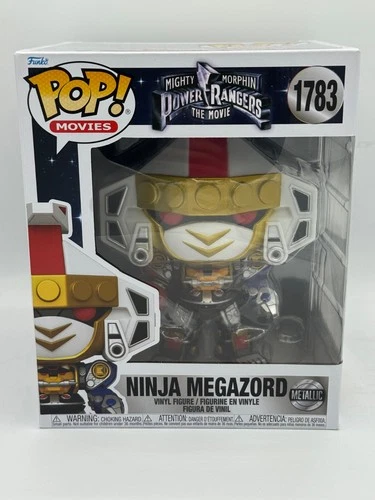Funko Pop! Vinyl Super 6 in: Power Rangers - Ninja Megazord (Metallic) - Box...