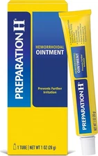Preparation H Hemorrhoid Ointment, Itching, Burning and Discomfort Relief-1 Tube