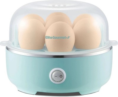 EGC115M Easy Egg Cooker Electric 7-Egg Capacity, Soft, Medium, Hard-Boiled Egg C