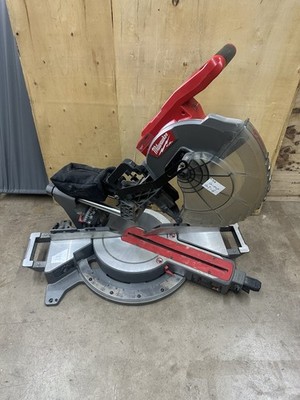 Milwaukee M18 Fuel 12'' Dual Bevel Sliding Miter Saw(2739-20)For Parts Or Repair