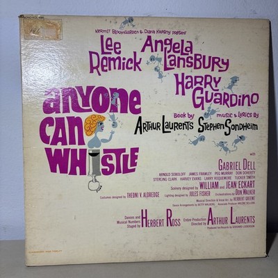 VINYL RECORD LP S ANYONE CAN WHISTLE ORIG BROADWAY CAST REMICK LANSBURY KOL 6080