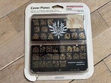 New Nintendo 3DS Kisekae Cover Plates - Monster Hunter 4 Ultimate Black
