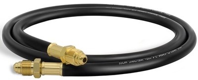RX WELD Argon Hose 5FT, Inert Gas for MIG/TIG Welder, 5/8 -18 5ft, Black