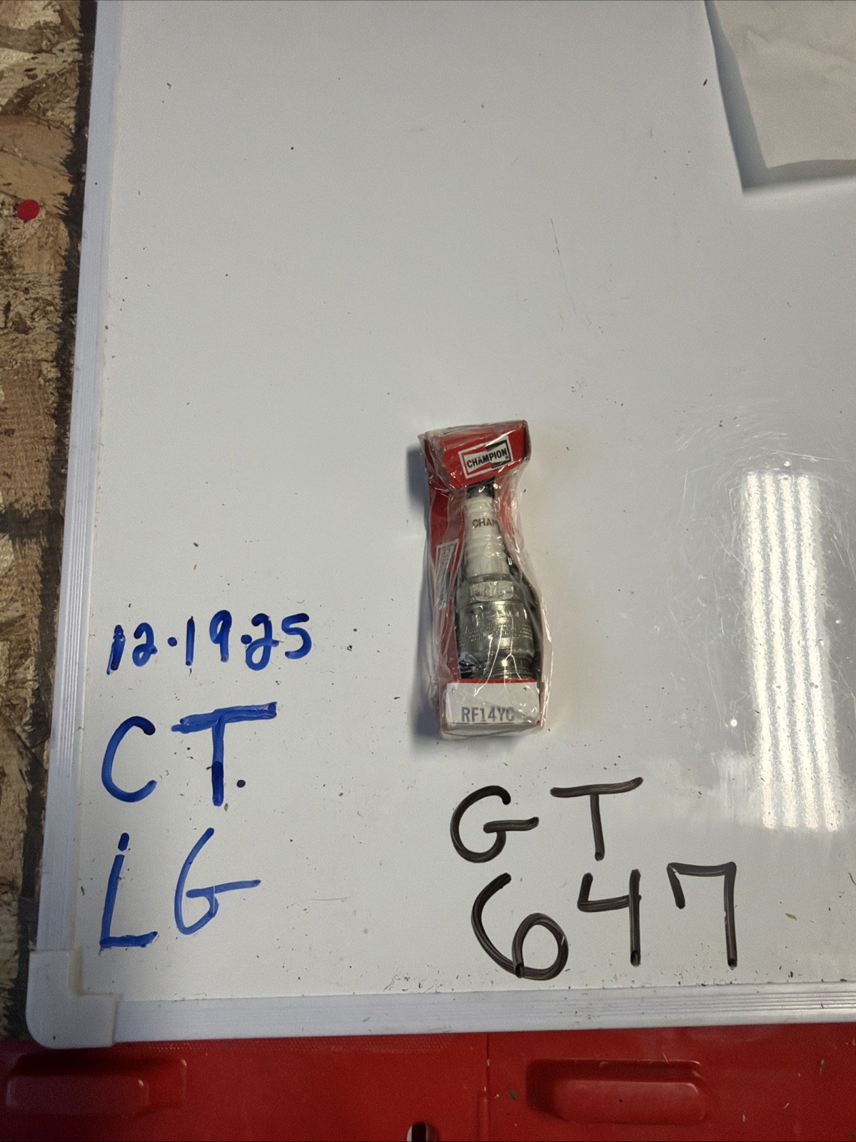 Champion RF14YC Spark Plug, Vintage NOS In Package