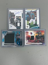 DJ Chark 4 Card Lot Impeccable Auto #/25 Spectra Patch #/99 Rookies & Stars
