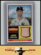 2025 Topps Heritage #CCR-ABE Andrew Benintendi White Sox Patch Card NM