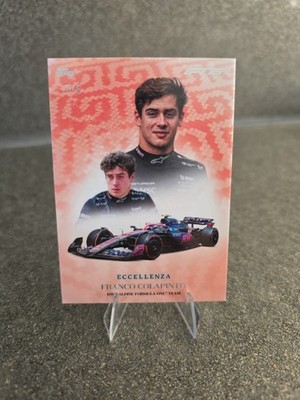 Topps F1 Eccellenza 2025 Franco Colapinto 2/5 Red Parallel Trionfo [BWT Alpine]