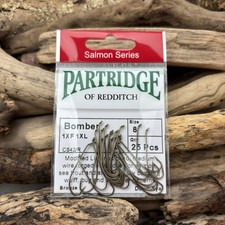 Partridge Salmon CS42 Bomber Hooks for tying Bombers and Streamer Patterns