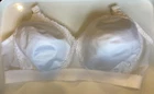 Vintage Playtex Cross Your Heart Bra 36 D White Wireless Lightly Lined 0655 NWOT