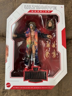 WWE WCW Ultimate Warrior Action Figure Mattel Ultimate Edition Series 1 MIB
