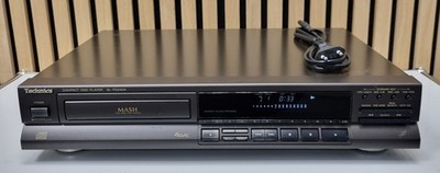 Technics SL-PG340A CD-Player HiFi MASH 4DAC Compact Disc Player Schwarz