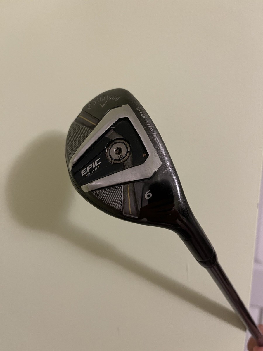 Callaway Epic Star 6 Hybrid Reg Flex, RH With Headcover | eBay