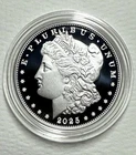 2025-S Morgan Silver Dollar Proof OGP COA Beautiful Deep Mirrors - 0.999 Silver