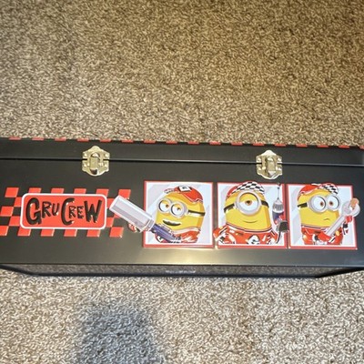 Despicable Me Minions Gru Crew Metal Tool Box Popcorn Bucket