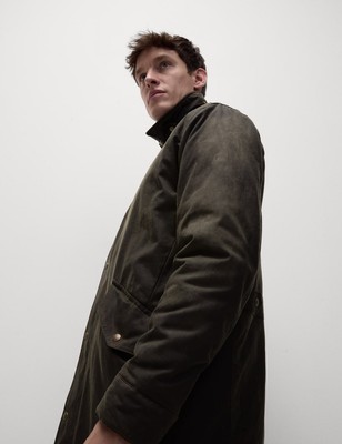 Trench Coat Marks And Spencer Mens Mac Marks Spencer Mens Green