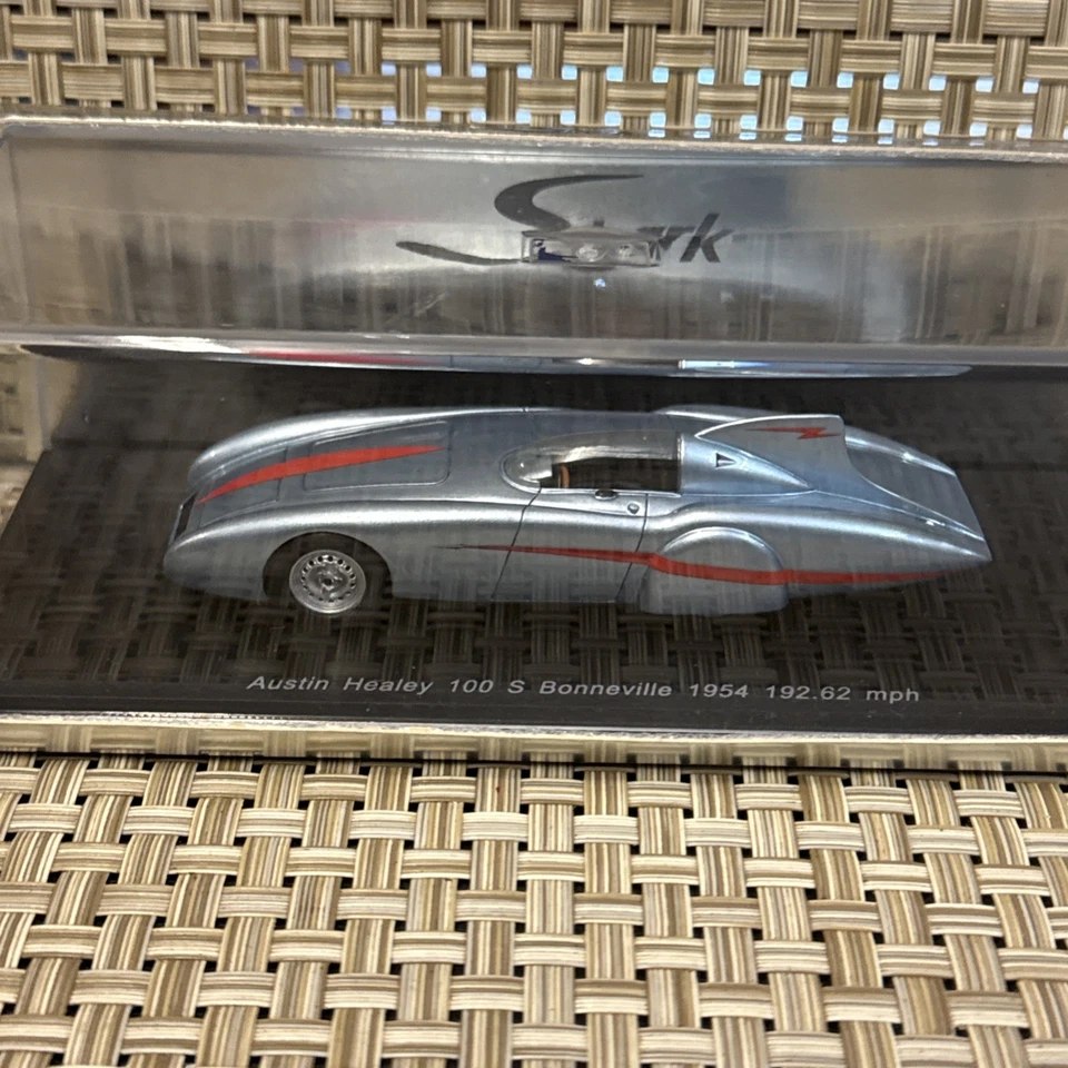Spark 1/43 Austin Healey 100 S Bonneville 1954 Donald Mitchell Healey. Very Rare - Image 2 of 4