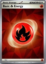 Basic Fire Energy (Cracked Ice Holo) Common SVE: Scarlet & Violet Energies 010 N