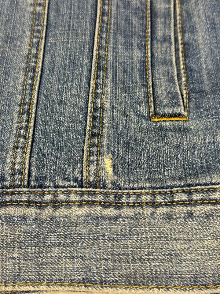 Springfield Raw & Rag One's Paradise Denim Long Slv Jacket Trucker SPF Sz Medium - Image 3 of 4